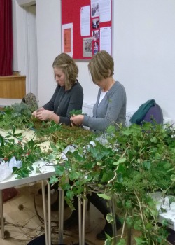 Christmas Floral Wreath Workshop